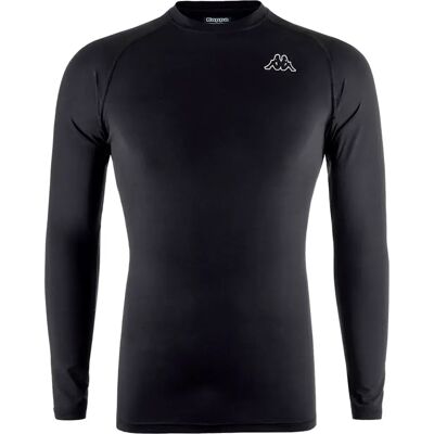 Kappa Vurbat Maglia termica nera aderente - Abbigliamento Kappa Vurbat Maglia termica nera aderente - Abbigliamento