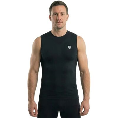 Maglietta senza maniche unisex nera 2XL Agu traspirante - Maglietta Maglietta senza maniche unisex nera 2XL Agu traspirante - Maglietta
