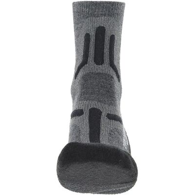 Uyn Calzini Trekking 2in Merino Mid Grey / Black EU 45-47 Uyn Calzini Trekking 2in Merino Mid Grey / Black EU 45-47