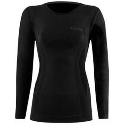 Lenz 6.0 Merino Modello - Maglia a maniche lunghe donna - Nera Lenz 6.0 Merino Modello - Maglia a maniche lunghe donna - Nera