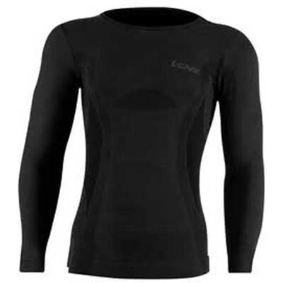 Lenz Maglietta Intima Tenica A Maniche Lunghe Merino 6.0 Black S Lenz Maglietta Intima Tenica A Maniche Lunghe Merino 6.0 Black S