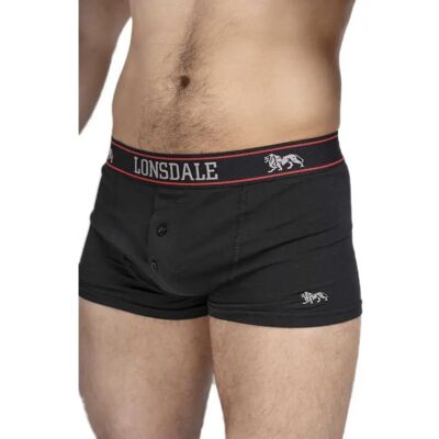 Lonsdale Boxers Oakworth 2 Unità Black M Lonsdale Boxers Oakworth 2 Unità Black M