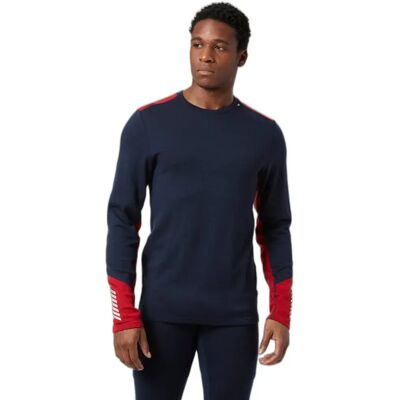 Helly Hansen Maglietta Intima Tenica A Maniche Lunghe Lifa Merino Midweight Crew Navy L Helly Hansen Maglietta Intima Tenica A Maniche Lunghe Lifa Merino Midweight Crew Navy L