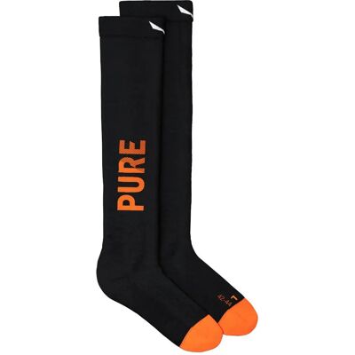 Salewa Calzini Lunghi Sella Pure Mountain Trainer Alpine Merino Half Black Out EU 45-47 Salewa Calzini Lunghi Sella Pure Mountain Trainer Alpine Merino Half Black Out EU 45-47