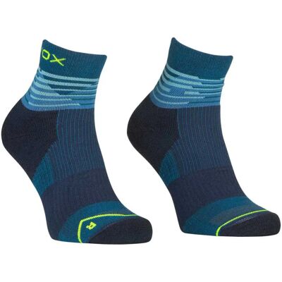 Ortovox Calzini Corti All Mountain Quarter Petrol Blue EU 45-47 Ortovox Calzini Corti All Mountain Quarter Petrol Blue EU 45-47