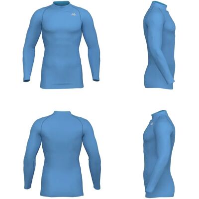 Kappa Maglietta Intima Tenica A Maniche Lunghe Vurbat Compression Blue Sky S Kappa Maglietta Intima Tenica A Maniche Lunghe Vurbat Compression Blue Sky S