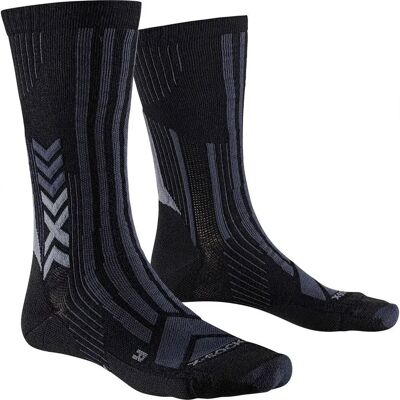 X-socks Calzini Crew Trekkin Perform Merino Black / Charcoal EU 42-44 X-socks Calzini Crew Trekkin Perform Merino Black / Charcoal EU 42-44