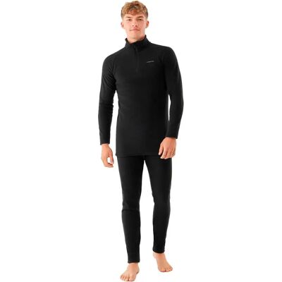 Viking Set Intimo A Manica Lunga Arcto Black S Viking Set Intimo A Manica Lunga Arcto Black S