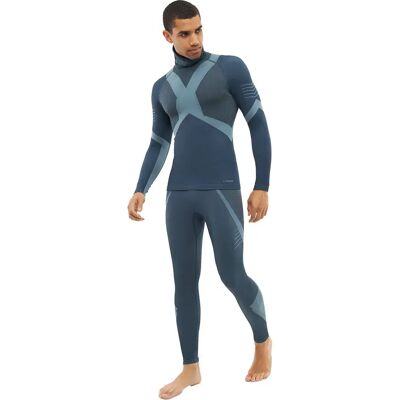 Viking Set Intimo A Manica Lunga Fusion Navy S Viking Set Intimo A Manica Lunga Fusion Navy S