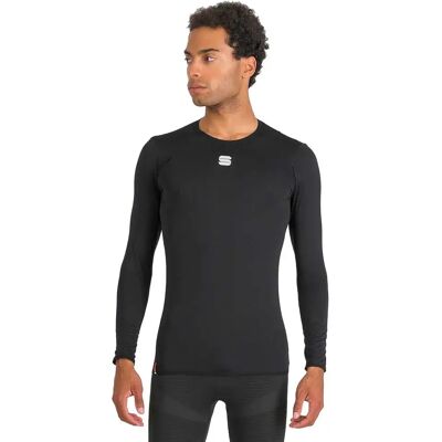 Sportful Maglietta Intima Tenica A Maniche Lunghe Light Black L Sportful Maglietta Intima Tenica A Maniche Lunghe Light Black L