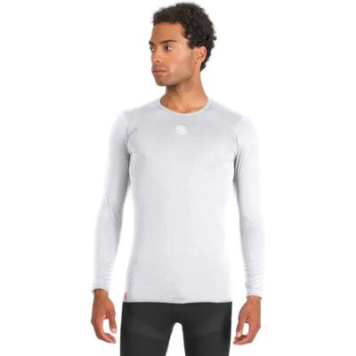 Sportful Maglietta Intima Tenica A Maniche Lunghe Light White 2XL Sportful Maglietta Intima Tenica A Maniche Lunghe Light White 2XL