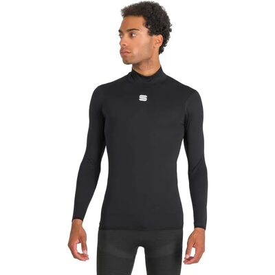 Sportful Maglietta Intima Tenica A Maniche Lunghe Light Lupeto Black M Sportful Maglietta Intima Tenica A Maniche Lunghe Light Lupeto Black M