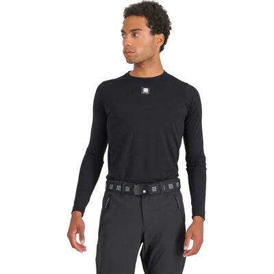 Sportful Maglietta Intima Tenica A Maniche Lunghe Merino Black 2XL Sportful Maglietta Intima Tenica A Maniche Lunghe Merino Black 2XL