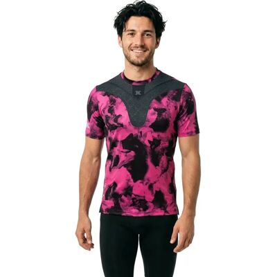X-bionic Maglietta Intima Tecnica A Maniche Corte Corefusion Run Wolfpack / Black / Neo Pink S X-bionic Maglietta Intima Tecnica A Maniche Corte Corefusion Run Wolfpack / Black / Neo Pink S
