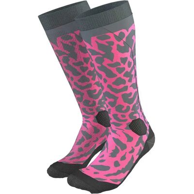 Dynafit Calzini Lunghi Ft Graphic Cheeky Pink EU 43-46 Dynafit Calzini Lunghi Ft Graphic Cheeky Pink EU 43-46