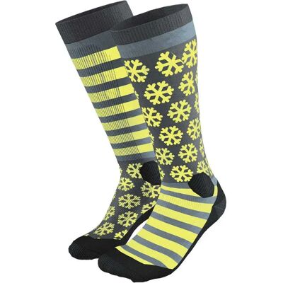 Dynafit Calzini Lunghi Ft Graphic Smoke Blue EU 35-38 Dynafit Calzini Lunghi Ft Graphic Smoke Blue EU 35-38