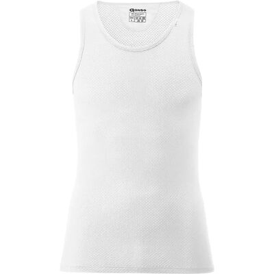 Gonso Maglietta Intima Tecnica Senza Maniche Base White 2XL Gonso Maglietta Intima Tecnica Senza Maniche Base White 2XL