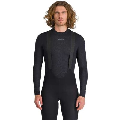 Sportful Maglietta Intima Tenica A Maniche Lunghe Merino Black S Sportful Maglietta Intima Tenica A Maniche Lunghe Merino Black S