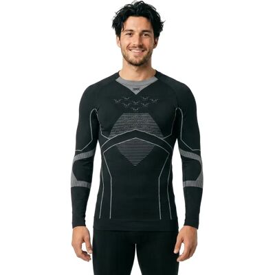 X-bionic Maglietta Intima Tenica A Maniche Lunghe Energy Accumulator Light X Black / Light Grey S X-bionic Maglietta Intima Tenica A Maniche Lunghe Energy Accumulator Light X Black / Light Grey S