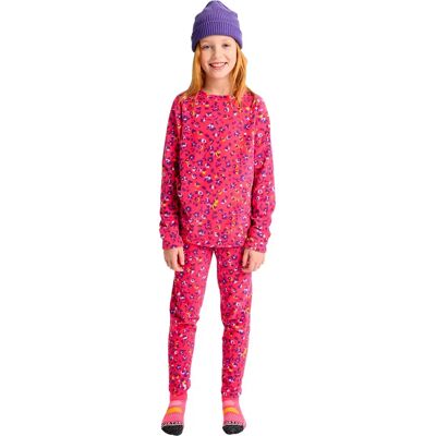 Burton Set Intimo A Manica Lunga Heavyweight Fleece Wildcat Floral 8 Anni Burton Set Intimo A Manica Lunga Heavyweight Fleece Wildcat Floral 8 Anni