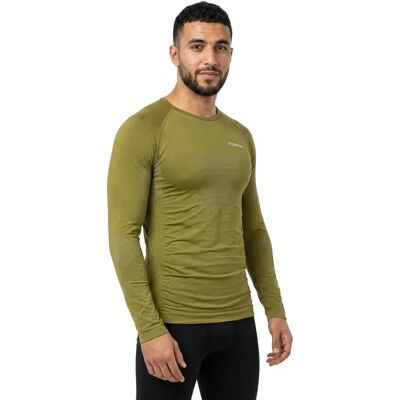 Ternua Maglietta Intima Tenica A Maniche Lunghe Seal 2.0 Olive Green S Ternua Maglietta Intima Tenica A Maniche Lunghe Seal 2.0 Olive Green S