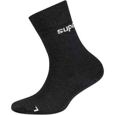 Super.natural Calzini Lunghi All Day Jet Black / Vapor Grey EU 31-34 Super.natural Calzini Lunghi All Day Jet Black / Vapor Grey EU 31-34