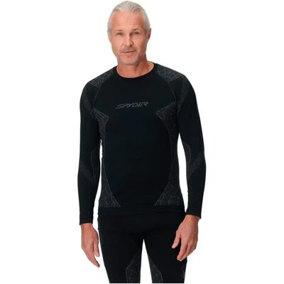 Spyder Maglietta Intima Tenica A Maniche Lunghe Momentum Black S-M Spyder Maglietta Intima Tenica A Maniche Lunghe Momentum Black S-M