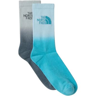 The North Face Calzini Crew Everyday Dip Dye 2 Paia River Ice / Opal Frost / Frost Grey EU 42-45 The North Face Calzini Crew Everyday Dip Dye 2 Paia River Ice / Opal Frost / Frost Grey EU 42-45