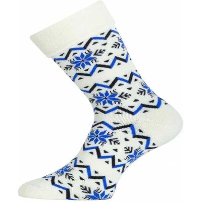 Lasting Calzini Lunghi Hmn White / Blue EU 42-45 Lasting Calzini Lunghi Hmn White / Blue EU 42-45