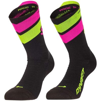 Dynafit Calzini Crew Ultra Black Out Ultra Yellow EU 35-38 Dynafit Calzini Crew Ultra Black Out Ultra Yellow EU 35-38