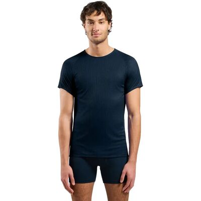 Odlo Maglietta Intima Tecnica A Maniche Corte Active Light Dark Sapphire 2XL Odlo Maglietta Intima Tecnica A Maniche Corte Active Light Dark Sapphire 2XL