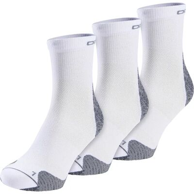Odlo Calzini Lunghi Caramicool Quarter White EU 45-47 Odlo Calzini Lunghi Caramicool Quarter White EU 45-47