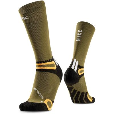 X-socks Calzini Crew Hike Discover Olive EU 42-44 X-socks Calzini Crew Hike Discover Olive EU 42-44