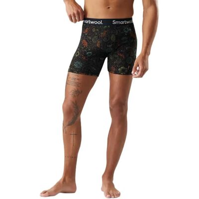 Smartwool Boxers Merino Print Brief Black Paisley 2XL Smartwool Boxers Merino Print Brief Black Paisley 2XL