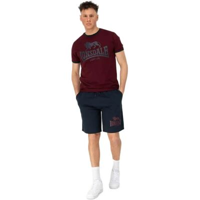 Lonsdale Set A Maniche Corte Maist Oxblood / Dark Navy XL Lonsdale Set A Maniche Corte Maist Oxblood / Dark Navy XL