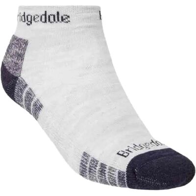 Bridgedale Calzini Hike Lightweight Performance Ankle Silver / Navy EU 40-43 Bridgedale Calzini Hike Lightweight Performance Ankle Silver / Navy EU 40-43
