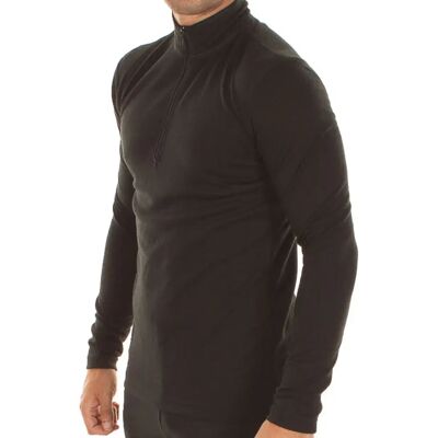 Joluvi Maglietta Intima Tenica A Maniche Lunghe Zip Black S Joluvi Maglietta Intima Tenica A Maniche Lunghe Zip Black S
