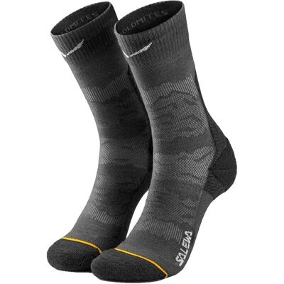 Salewa Calzini Crew Ortles Am Black Out EU 45-47 Salewa Calzini Crew Ortles Am Black Out EU 45-47