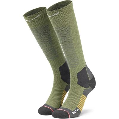 Salewa Calzini Lunghi Sella Free Olivine EU 45-47 Salewa Calzini Lunghi Sella Free Olivine EU 45-47
