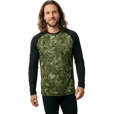 Graff Maglietta Intima Tenica A Maniche Lunghe Active Performance 935-7 Black / Olive / Camo XL Graff Maglietta Intima Tenica A Maniche Lunghe Active Performance 935-7 Black / Olive / Camo XL