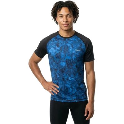 Graff Maglietta Intima Tecnica A Maniche Corte Active Performance 936-9 Black / Blue / Camo S Graff Maglietta Intima Tecnica A Maniche Corte Active Performance 936-9 Black / Blue / Camo S