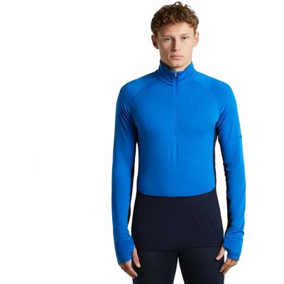 Icebreaker Maglietta Intima Tenica A Maniche Lunghe 260 Zoneknit Midnight Navy / Lazurite / Cb 2XL Icebreaker Maglietta Intima Tenica A Maniche Lunghe 260 Zoneknit Midnight Navy / Lazurite / Cb 2XL
