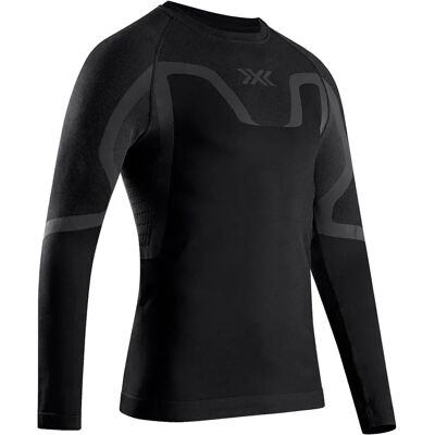 X-bionic Maglietta Intima Tenica A Maniche Lunghe X-ential X Black 2XL X-bionic Maglietta Intima Tenica A Maniche Lunghe X-ential X Black 2XL