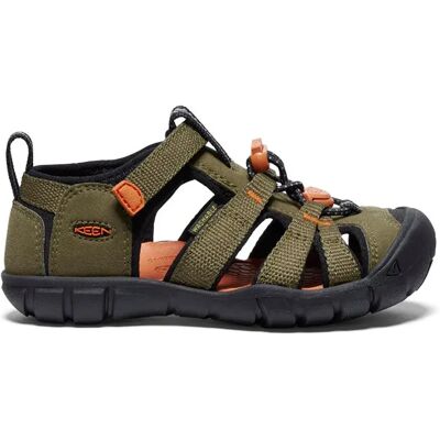Keen Sandali Per Bambini Seacamp Ii Cnx Dark Olive / Gold EU 25-26 Keen Sandali Per Bambini Seacamp Ii Cnx Dark Olive / Gold EU 25-26
