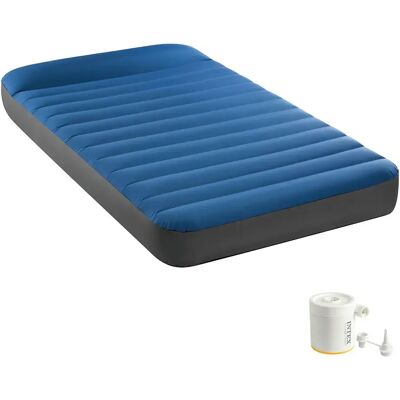 Intex Letto Ad Aria Singolo 6011 Truaire 99x191x22cm Blue / Black 99 x 191 x 22 cm Intex Letto Ad Aria Singolo 6011 Truaire 99x191x22cm Blue / Black 99 x 191 x 22 cm