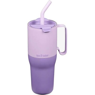 Klean Kanteen Rise Tumbler - Orchid Bloom - 1064ml (36oz) con Canna Klean Kanteen Rise Tumbler - Orchid Bloom - 1064ml (36oz) con Canna