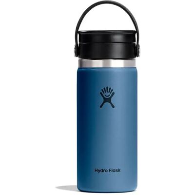 Hydro Flask Bottiglia Termica Wide Flex Sip Lid-16 Oz Harbor Blue 16 oz Hydro Flask Bottiglia Termica Wide Flex Sip Lid-16 Oz Harbor Blue 16 oz