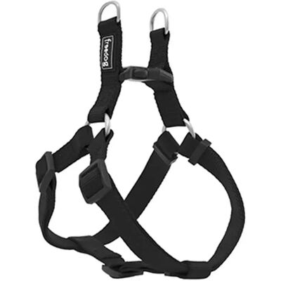Freedog Pettorina Per Cani Nylon Type A Black 25 mm x 70-90 cm Freedog Pettorina Per Cani Nylon Type A Black 25 mm x 70-90 cm