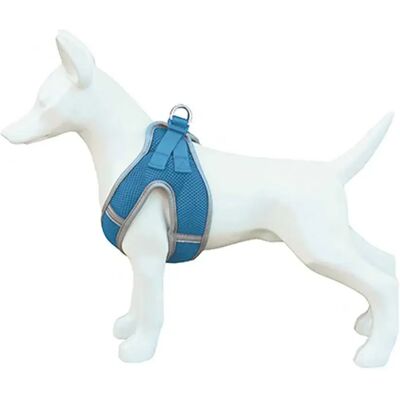 Freedog Pettorina Per Cani Soft Blue 35-40 cm Freedog Pettorina Per Cani Soft Blue 35-40 cm