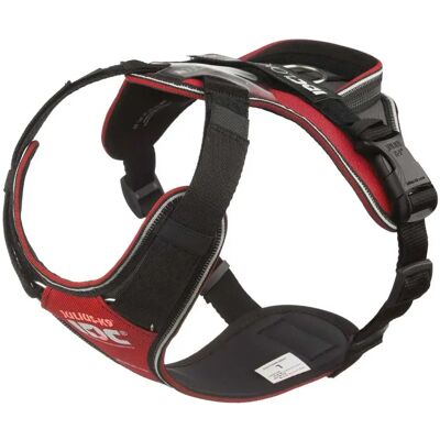 Julius K-9 Pettorina Per Cani Idc® Longwalk Red Gray 2XL-3 Julius K-9 Pettorina Per Cani Idc® Longwalk Red Gray 2XL-3